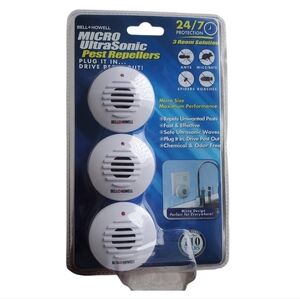 Ultrasonic Pest Repeller - White